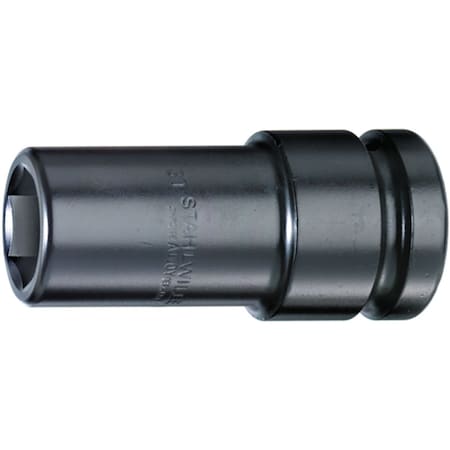 Stahlwille Tools 1" Drive Impact Socket Gunmetal, 25 mm (1") Size 32 mm L.110 mm 26090032